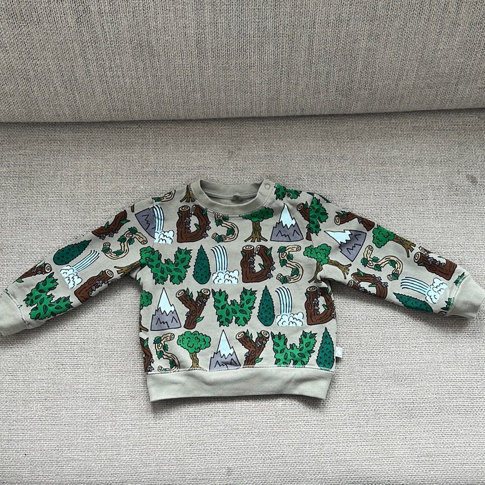 Stella McCartney Nature Print Sweatshirt 18m